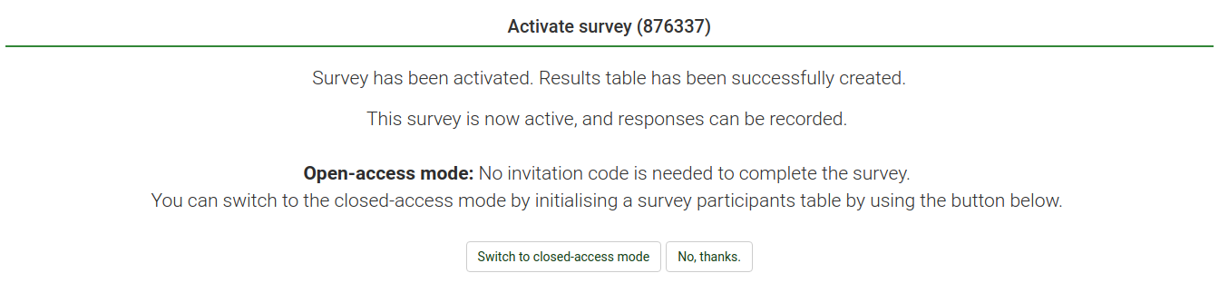 QSG LS3 after activating a survey.png