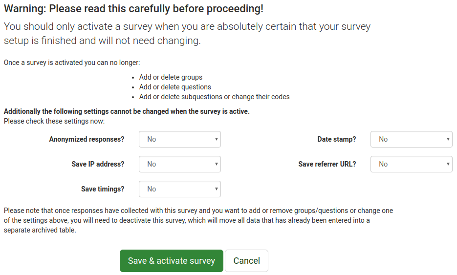 QSG LS3 Save and activate survey.png
