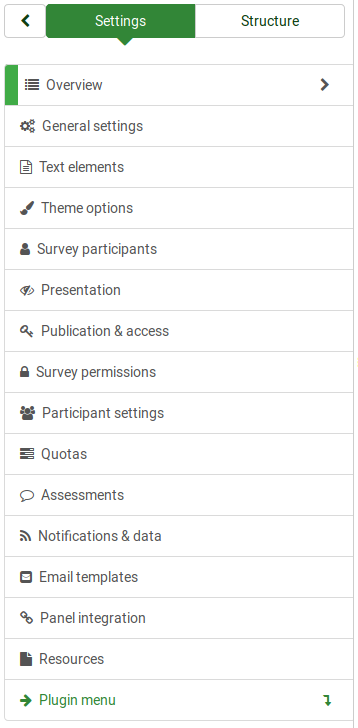 Default survey settings menu.png